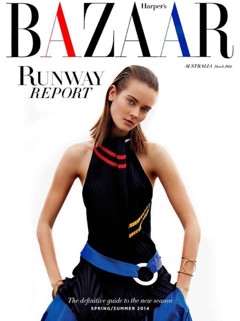 Harper's Bazaar Australia March 2014 Run... — Harper's Bazaar Australia