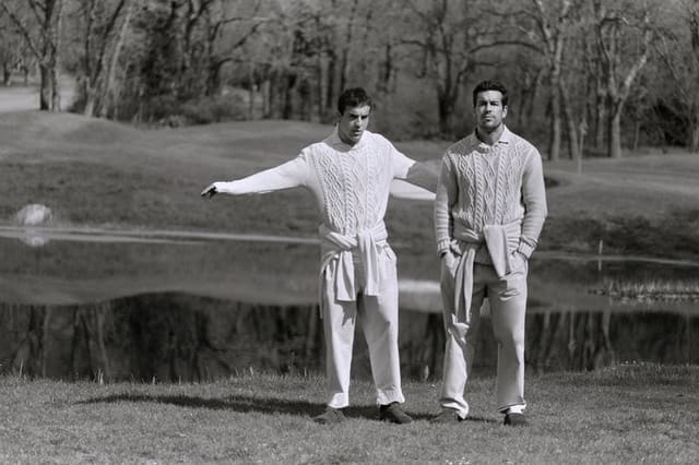 Mario Casas y Óscar Casas — Esquire Spain