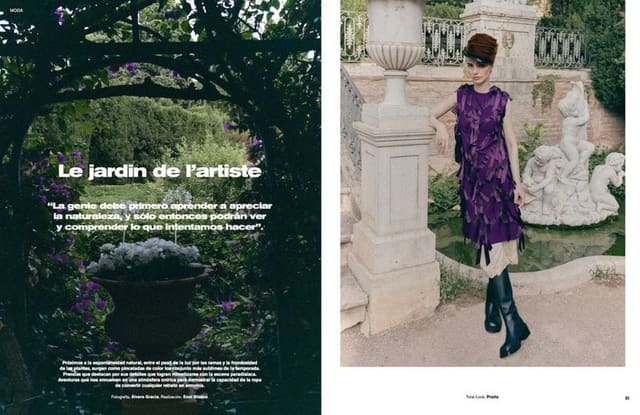 Le Jardin De L'artiste — Marie Claire Mexico