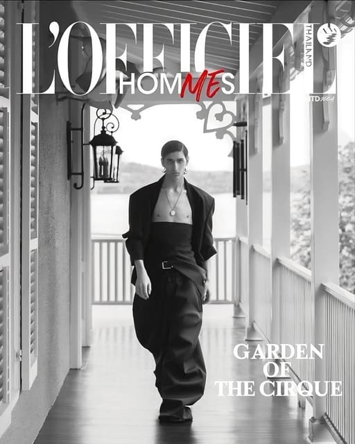 L'Officiel Hommes Thailand Sept 2024 digital cover — L'Officiel Hommes Thailand