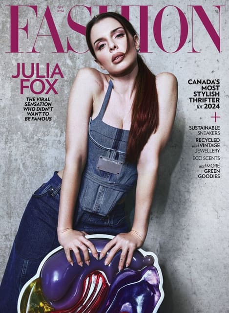 Fashion Magazine Canada April 2024 Cover... — Fashion Magazine Canada