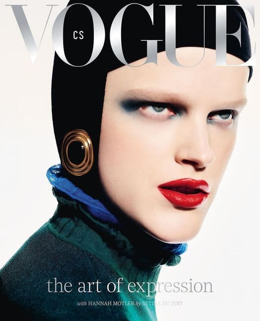 Vogue Czechoslovakia November 2024 Cover... — Vogue Czechoslovakia