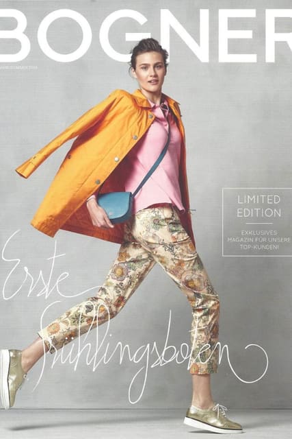 Bogner Spring Summer 2016 Cover — Bogner