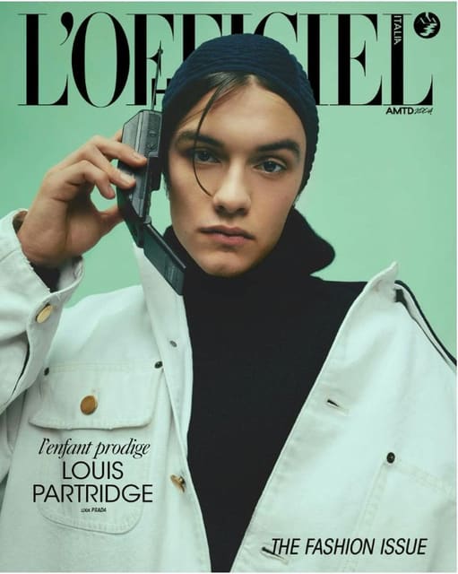 L'Officiel Hommes Italia October 2024 Co... — L'Officiel Hommes Italia