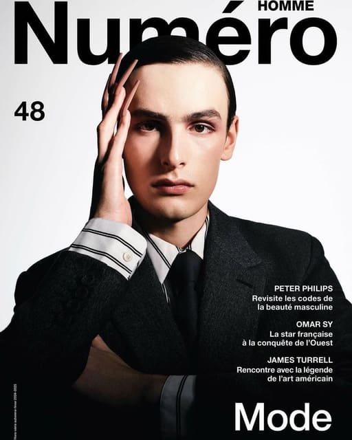 Numero Homme #48 Fall/Winter 2024 Cover — Numéro Homme
