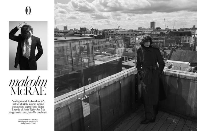 Malcolm McRae — L'Officiel Italia