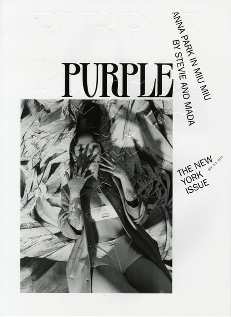 The New York Issue #39 — Purple Magazine