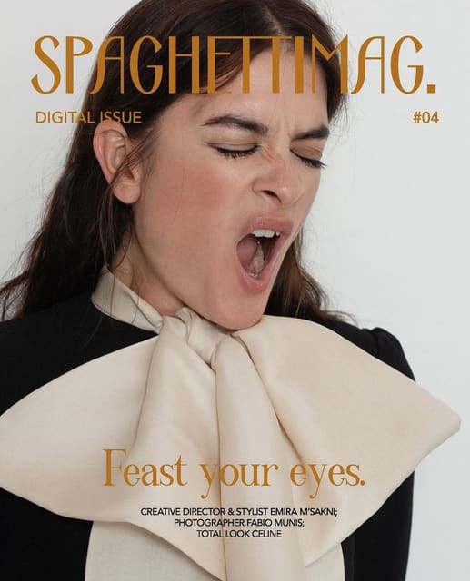 Spaghetti Mag Cover Digital Issue IV — Spaghetti Magazine