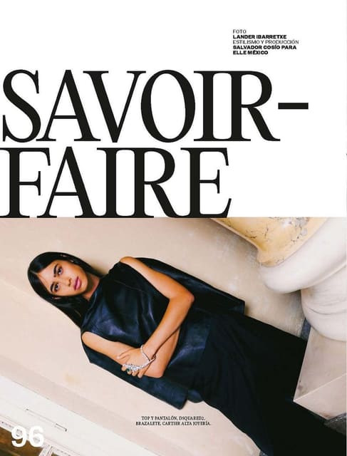 SAVOIR FAIRE X CARTIER — Elle Mexico