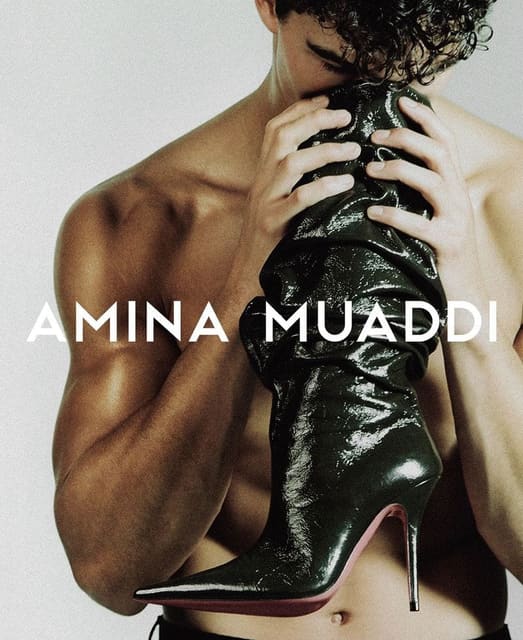Amina Muaddi F/W 2024 Campaign — Amina Muaddi