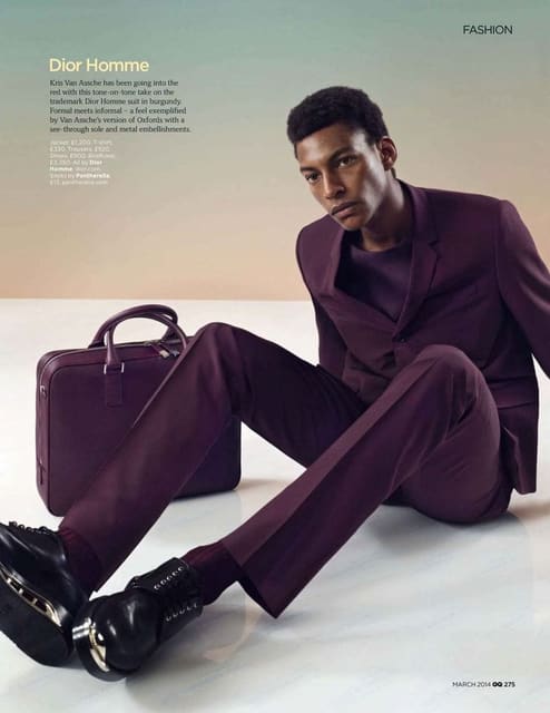 THE COLLECTIONS S/S 2014 for British GQ
