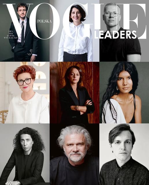 Vogue Polska Leaders October 2024 Cover — Vogue Polska