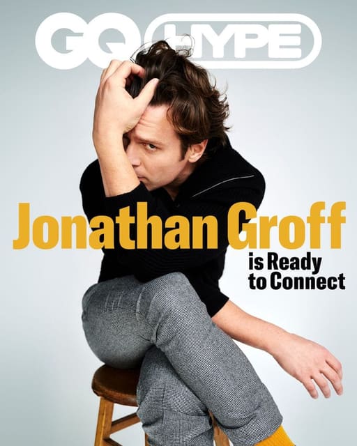 Jonathan Groff is trying to be more like... — British GQ