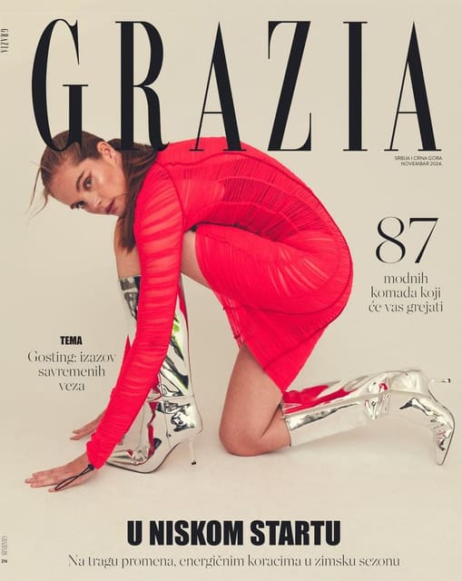 Grazia Serbia November 2024 Cover — Grazia Serbia