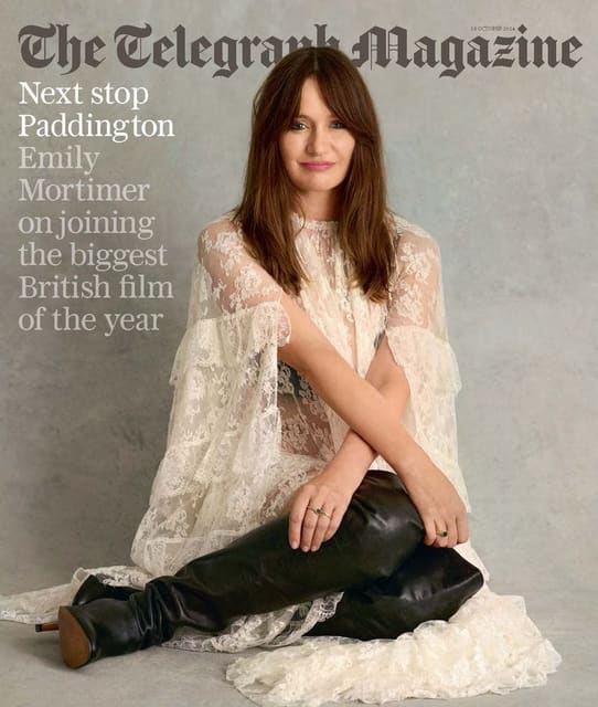 Emily Mortimer — Telegraph Magazine