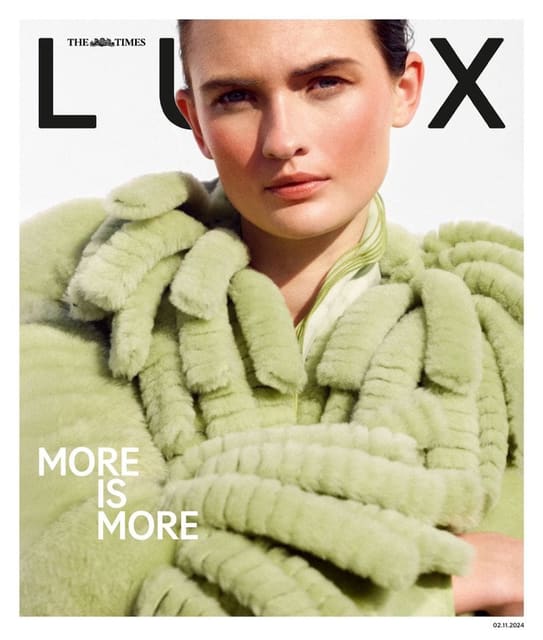The Times Luxx Magazine UK November 2024... — The Times Magazine UK