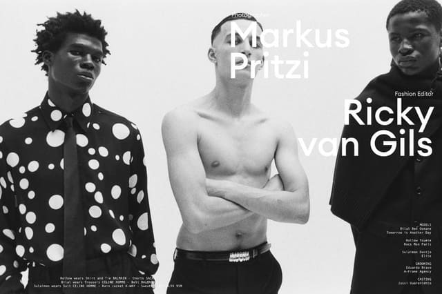 Photography Markus Pritzi Stylist Ricky ... — The Greatest Magazine