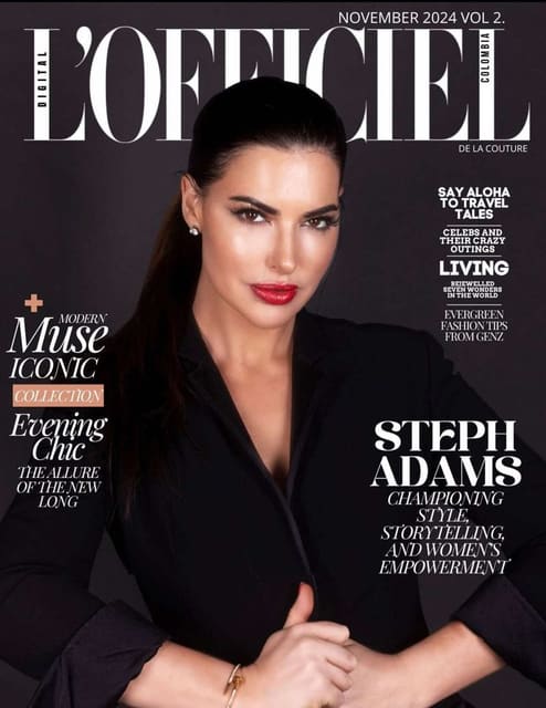 L'officiel Colombia November 2024 Cover by Sheena Golani — L'Officiel Colombia