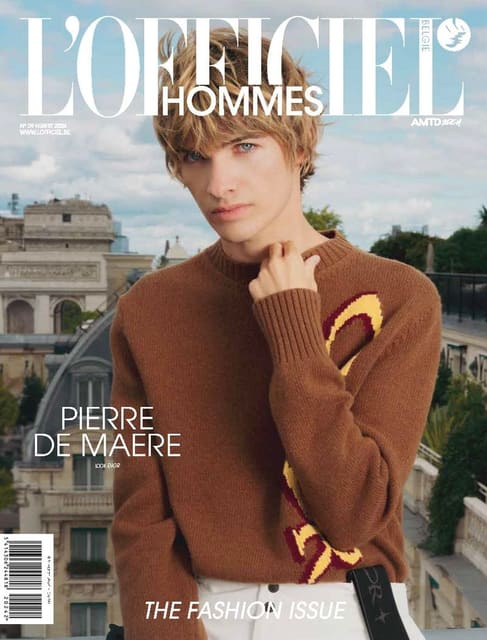 L'Officiel Hommes Belgium November 2024 Cover — L'Officiel Hommes Belgium
