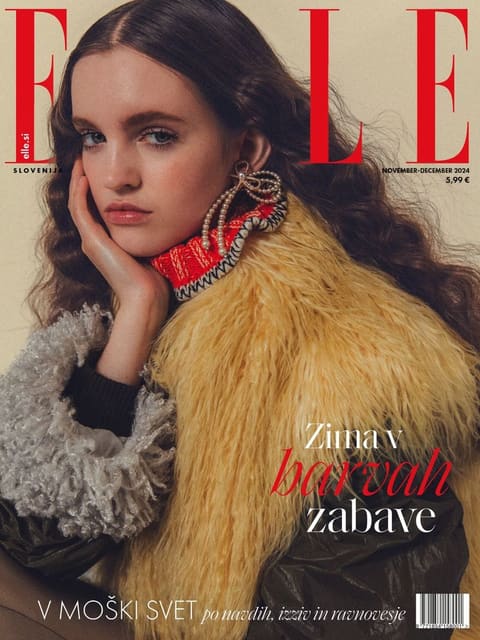 Elle Slovenia November-December 2024 Cov... — Elle Slovenia