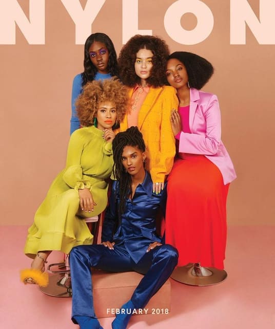 FEB 2018 COVER — Nylon Magazine