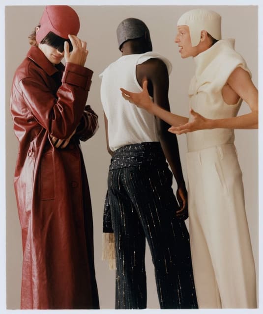 Estelle Hanania & Ola Ebiti — AnOther Man Magazine