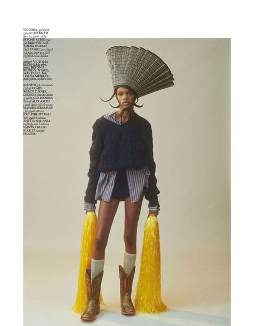 Print Editorial by Olivier Yoan — Vogue Arabia