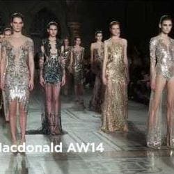 Julien Macdonald F/W 14 Show — Julien Macdonald