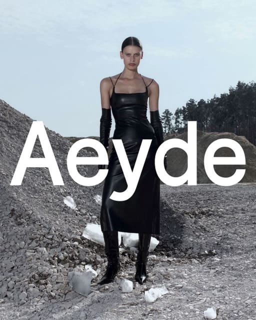 Aeyde A/W 24 Festive Campaign — Aeyde