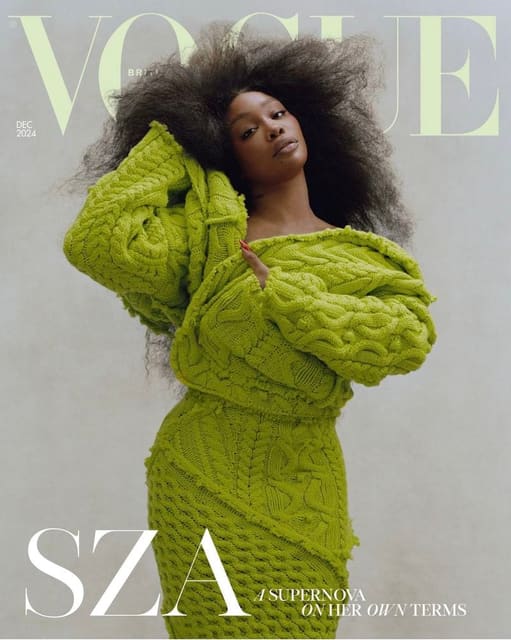 British Vogue December 2024 Cover — British Vogue