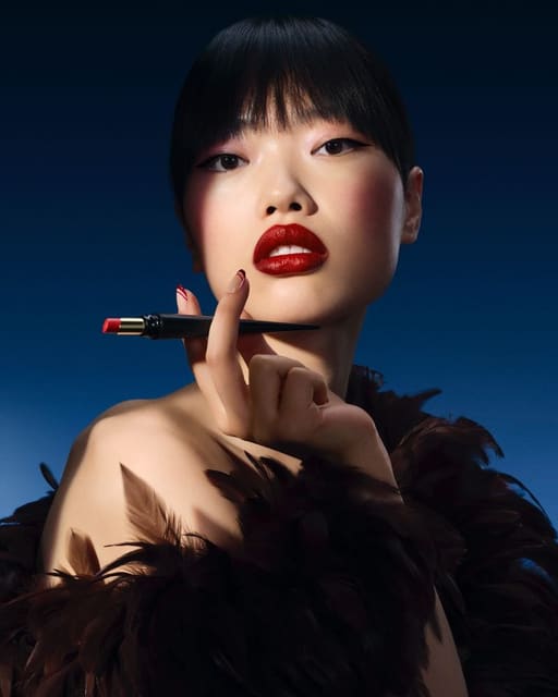 Miss Pink, Burgundy Spike, Rouge Diva, Atomic Brick — Louboutin Beauty