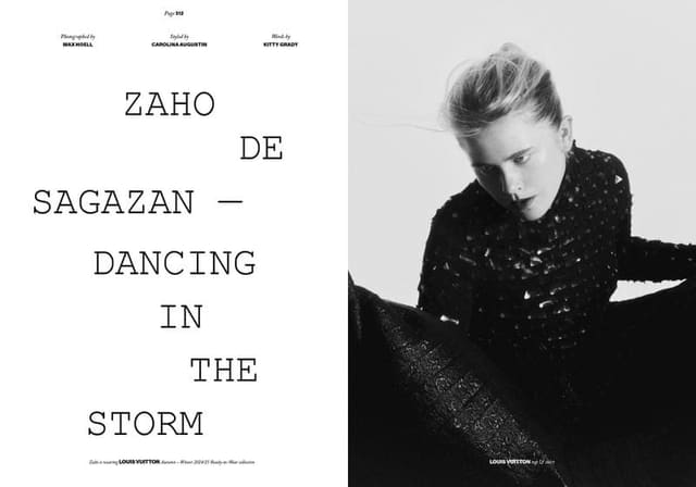 Zaho De Sagazan — Puss Puss Magazine