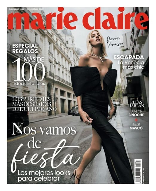 Marie Claire Spain December 2024 Cover — Marie Claire Spain