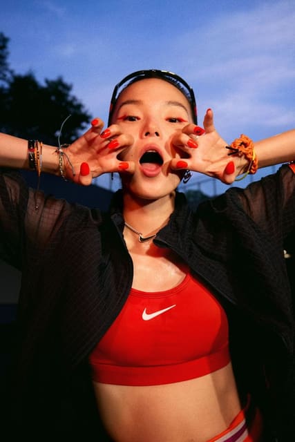 Nike Running with Ju Xiao Wen by Yunyun — Nike