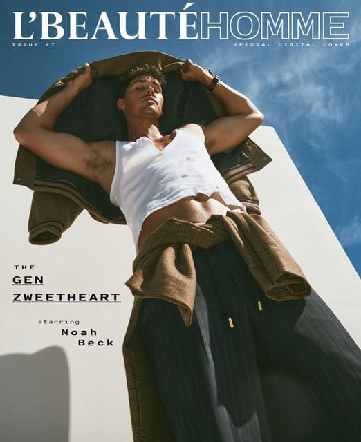 L’Beauté Homme December 2024 Cover — L’Beauté Homme