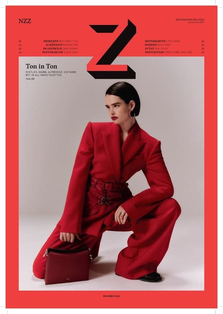 Z Magazine November 2024 Cover — Z Magazine