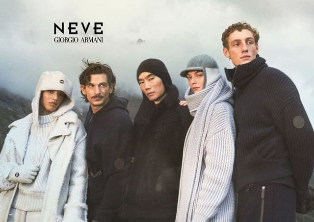 Giorgio Armani Neve 2024 Campaign — Giorgio Armani