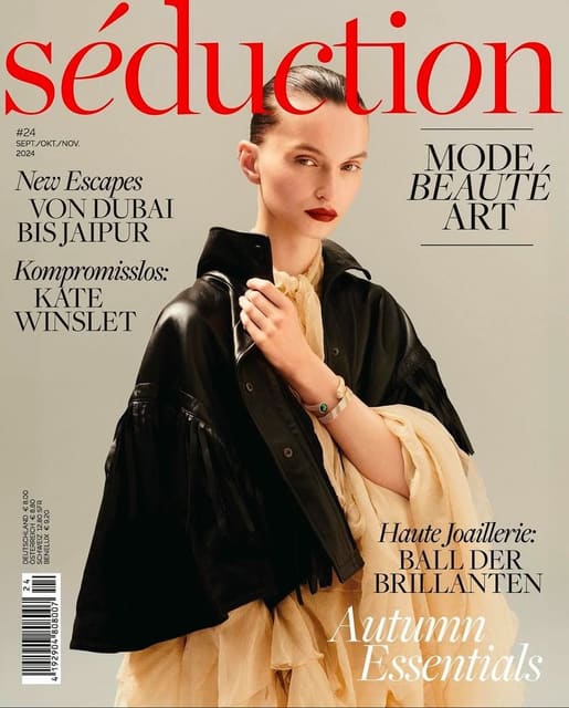 Séduction Magazine September 2024 Cover — Séduction Magazine