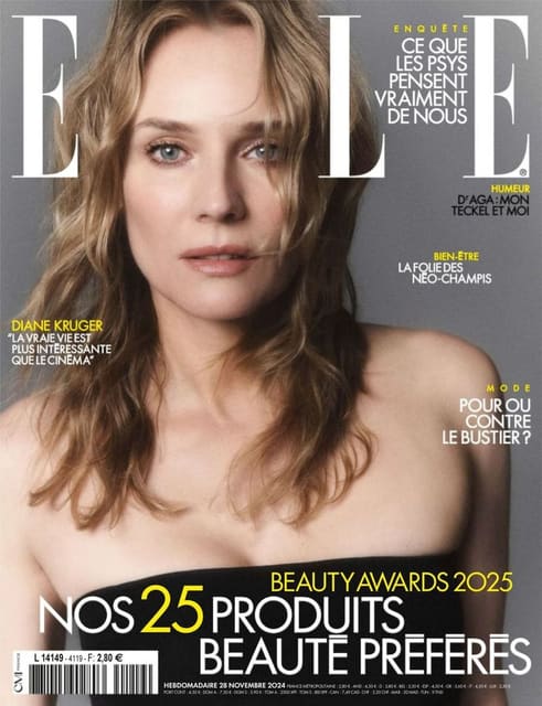 Elle France 11/28/2024 Cover — Elle France