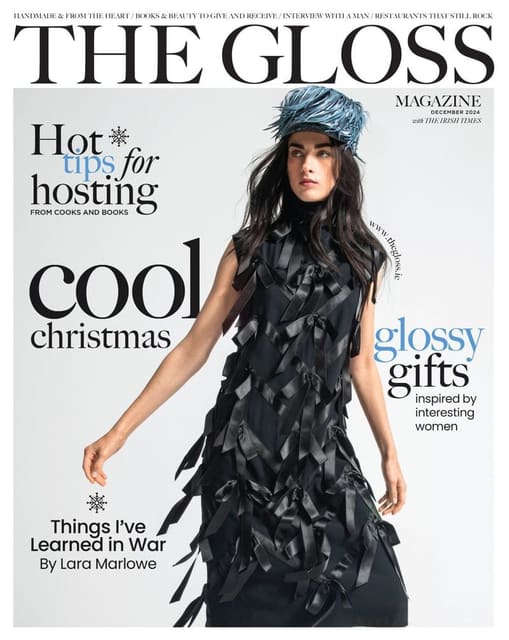 The Gloss Magazine December 2024 Cover — The Gloss Magazine