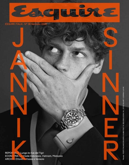 Esquire Italia January 2025 Cover: Janni... — Esquire Italia