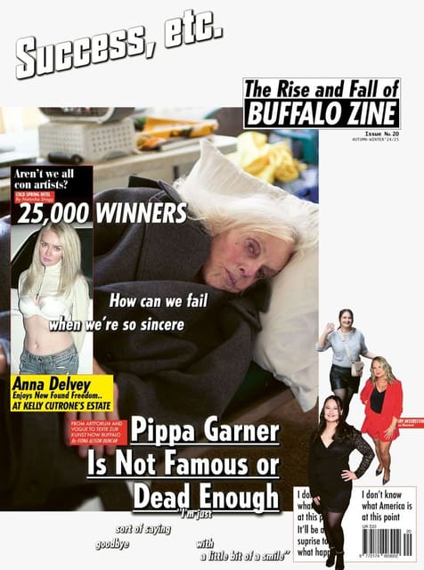 Buffalo Zine #20 Fall/Winter 2024 Covers — Buffalo Zine