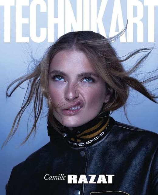 Technikart Magazine October 2024 Cover by Kiara Lagarrigue — Technikart Magazine
