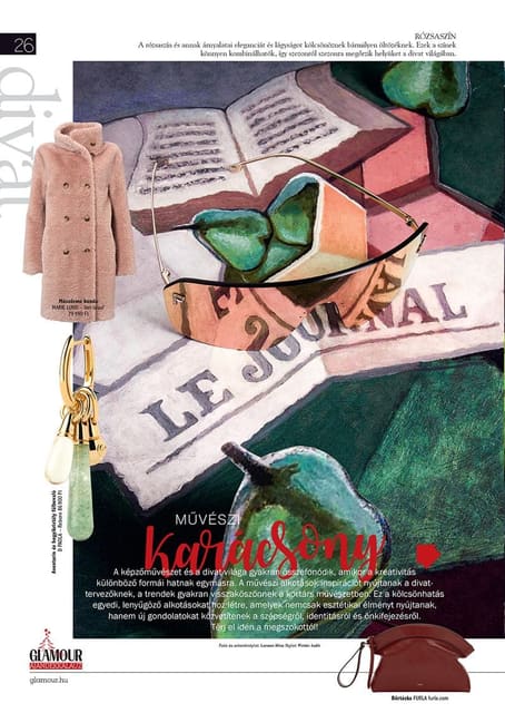 Müveszi Karacsony — Glamour Hungary