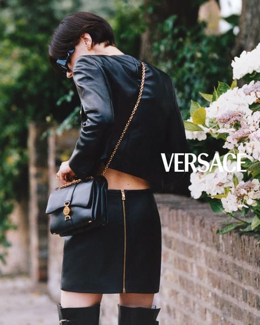 Versace Kleio Bag 2024 / 2025 Campaign — Versace