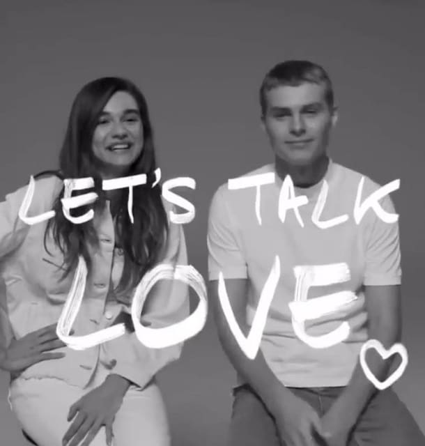 Happy Valentines Day from me and @toby_watkins — Topshop