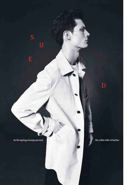 Suede — Details Magazine