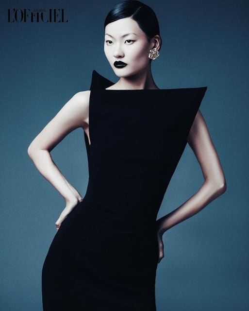 Jiang Yinghui by Hector Amaro — L'Officiel Arabia