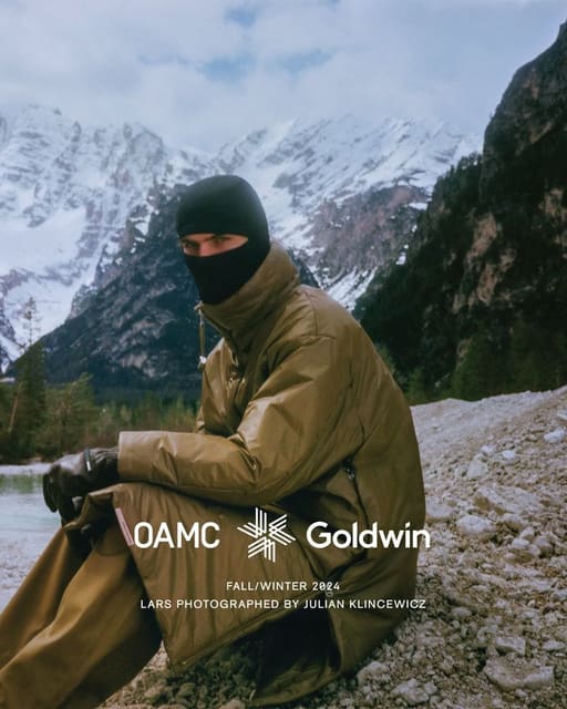 OAMC x Goldwin F/W 24 — OAMC