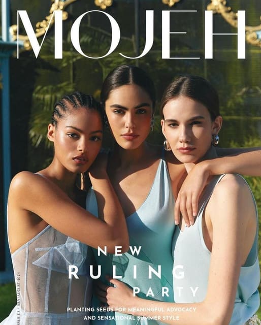 Mojeh Magazine July/August 2024 Cover — Mojeh Magazine